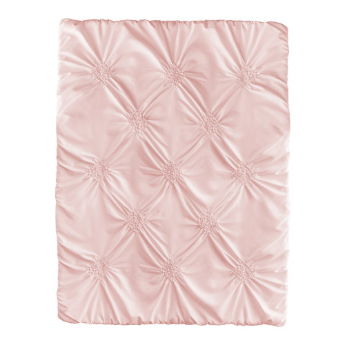 Sweet Jojo Designs Harper Blush Pink 3 Piece Mini Crib Bedding Set by Sweet Jojo Designs & Reviews | Wayfair