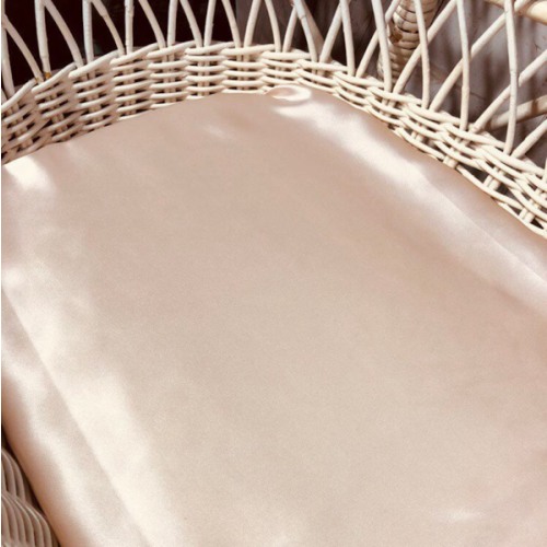 Silk Crib Sheet 100% Mulberry 22 momme silk