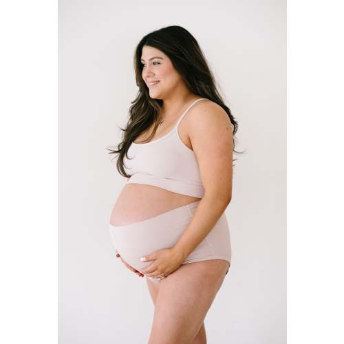 Maternity & Postpartum Support Bloomers -  Champagne