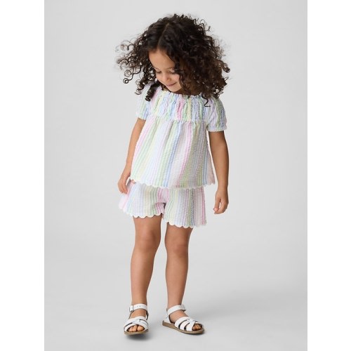 Baby & Toddler Seersucker Stripe Outfit Set