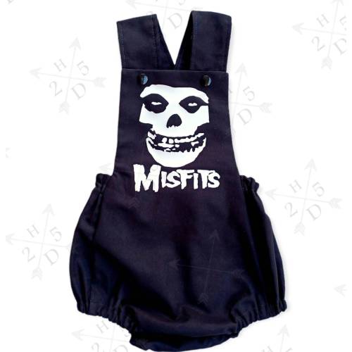 Misfits Horror Overall Baby Romper Jumpsuit