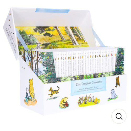 Winnie- the- Pooh Complete Collection 30 Books Box Set by A. A. Milne - Ages 3+ - Hardback