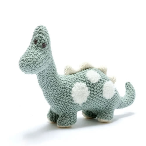 Cotton Small Diplodocus Dinosaur Plush Toy