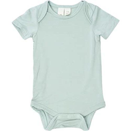 KYTE BABY Short Sleeve Unisex Baby Bodysuits Made from Soft Bamboo Rayon Material