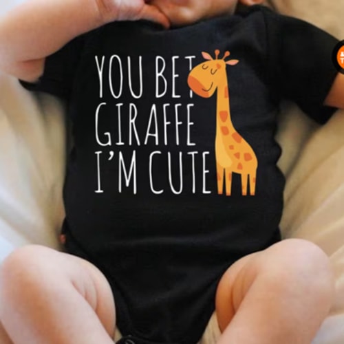 baby boy romper bet giraffe im cute letter element - Temu
