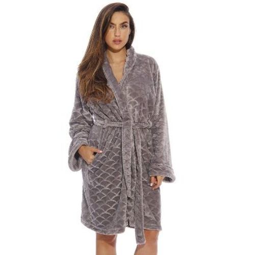 Just Love Womens Plush Solid Robe | Ladies Bathrobe