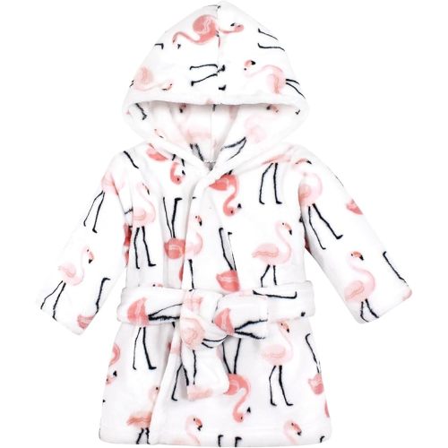 Hudson Baby Unisex Baby Plush Animal Face Bathrobe
