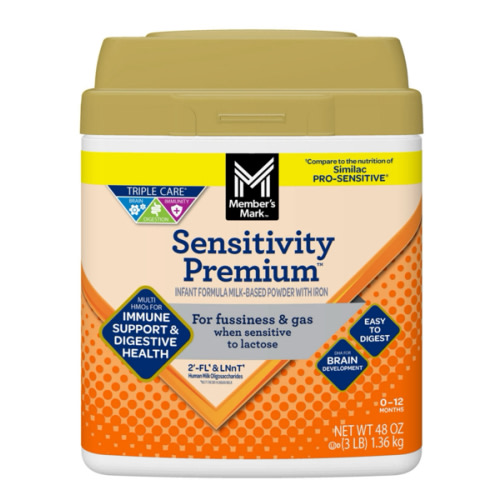 Member's Mark Sensitivity Premium Baby Formula, Choose Size - Samsclub.com
