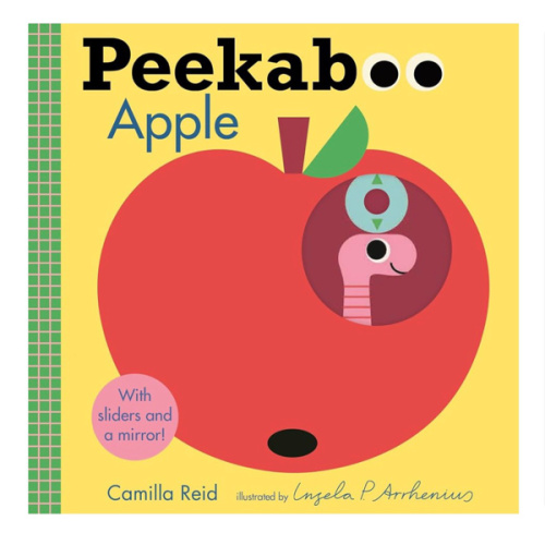 Peekaboo: Apple: (An Interactive Board Book for Babies & Toddlers with Mirror & Sliders to Push, Pull, or Turn. Cute Artwork Includes a Baby, Butterfly, Dog, Duck, & More.) (Peekaboo You)