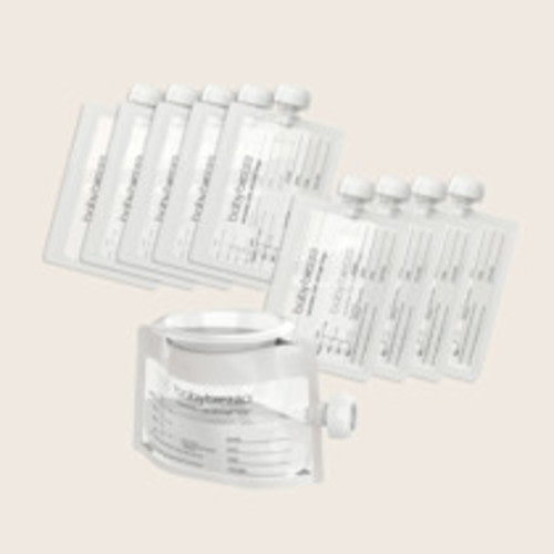 Reusable Breastmilk Storage Bags, 10 Pack, Includes Filling Funnel – Baby Brezza