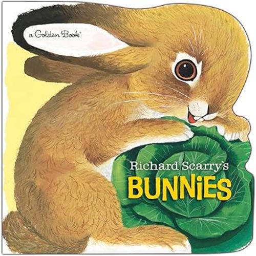 Richard Scarry's Bunnies: A Classic Board Book for Babies and Toddlers