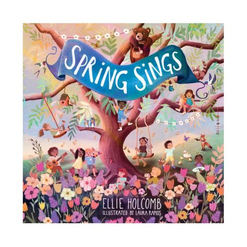 Spring Sings - by Ellie Holcomb (Board Book)