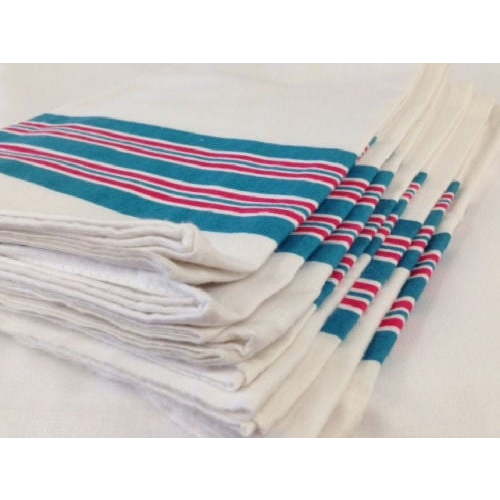 PERSONAL TOUCH HEALTH CARE APPAREL Baby Blankets Cotton Striped Receiving Blankets (24 Count)