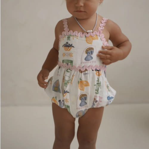 PAROS RIC RAC ROMPER
