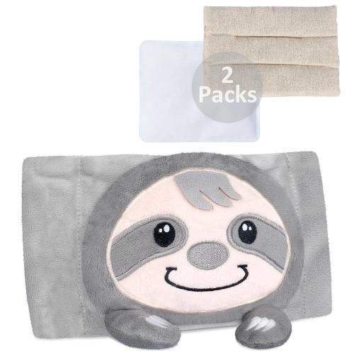 SuzziPad Baby Belly Band for Heat and Cold Compress, Child Heated Tummy Wrap, Microwave Heating Pad for Warmth, Soothing Discomfort for Toddlers, Ice Pack, Cool Down
