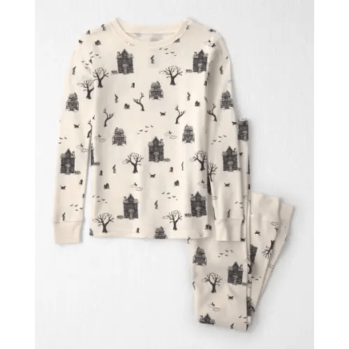 Kids 2-Piece Organic Cotton Pajamas in Spooky Village - Little Planet | Carter's