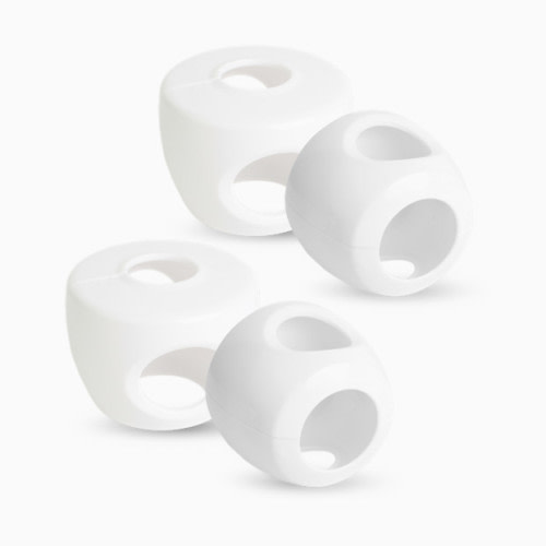Jool Baby Door Knob Covers (4 Pack) - White