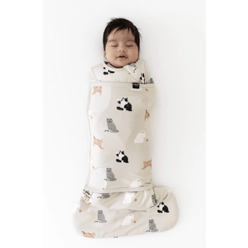 Sleep Bag Swaddler in Fluffy Cat 1.0