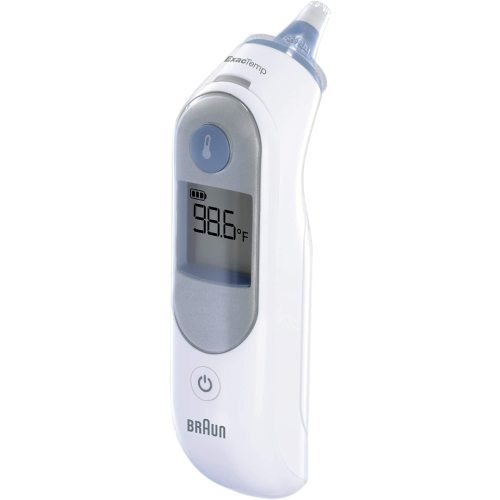 Vicks Braun Digital Ear Thermometer, ThermoScan 5 IRT6500, Ear Thermometer for Babies, Kids, Toddlers and Adults, Display is Digital and Accurate, Thermometer for Precise Fever Tracking at Home