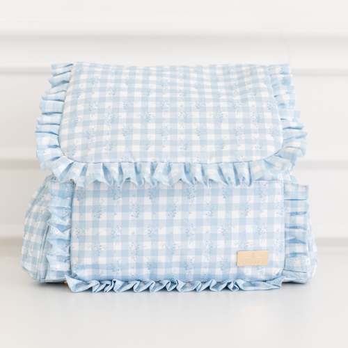 Ruffled Nylon Diaper Bag – Hollis