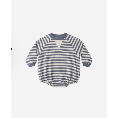 Crewneck Romper Marine Stripe
