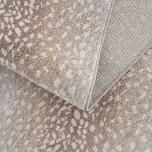 Hauteloom Pointblank Tan Leopard Print Rug