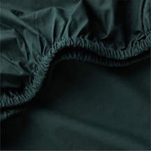 Cozy Cloud Spruce Green Washed Organic Cotton Baby Crib Fitted Sheet