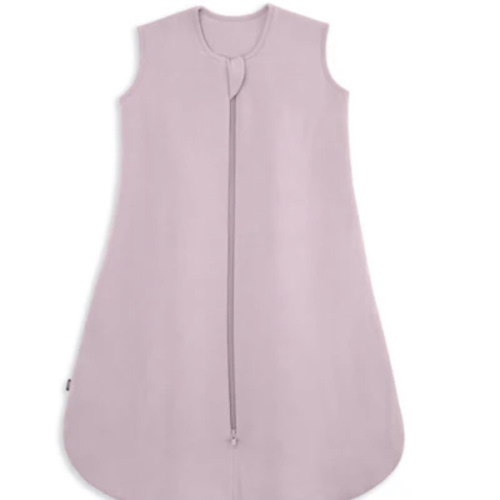 HALO - 1.5 TOG supersoft bamboo wearable blanket, double zipper sleeping bag with weighted feel - mauve