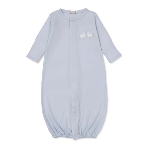 Pique Twin Bunnies Blue Convertible Gown