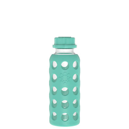 9oz Glass Baby Bottle Flat Cap