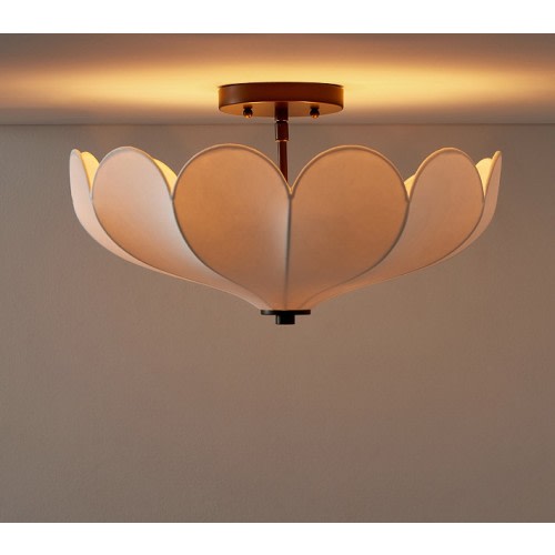 Chris Loves Julia Parasol Semi-Flush Mount (18")