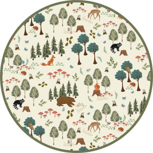 In the Woods Bamboo Gown and Hat Newborn Baby Gift Set - Emerson and Friends | Maisonette