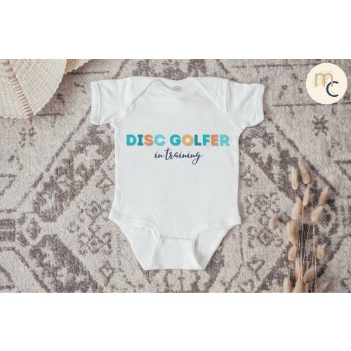 Disc Golf Onesie Baby Short Sleeve | Disc Golf T-Shirt | Disc Golf Swag | Frisbee Golf Shirt | Ultimate Frisbee Toddler Short Sleeve