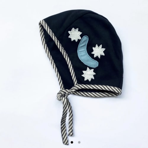 Baby Bonnet - Moon and Stars
