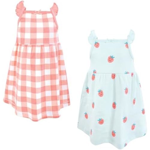 Hudson Baby Girls Cotton Dresses