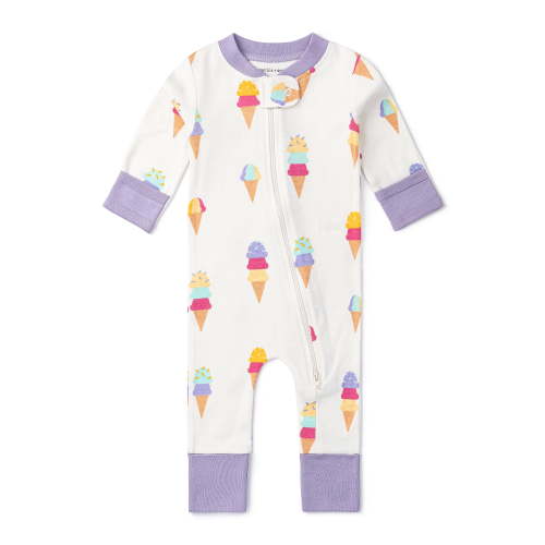 M+A by Monica + Andy, Organic Cotton One-Piece Coverall, Sizes Newborn - 18-24 Months