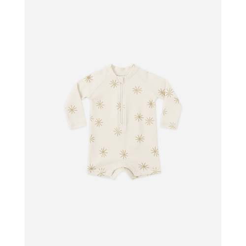 Long Sleeve One-Piece Rashguard Sunburst