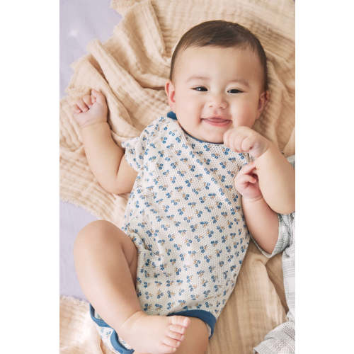 Cotton Mesh Bodysuit