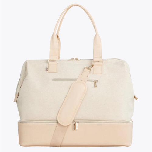 BÉIS 'The Weekender' in Beige - Beige Travel Bag & Overnight Bags