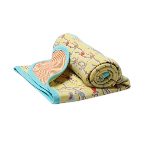 Zutano Monkey Around Blanket 
