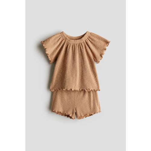 2-PIECE RIBBED JERSEY SET