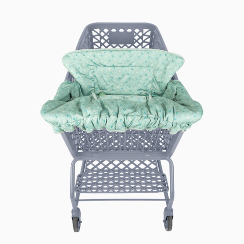 Sprucely Antibacterial Compact Shopping Cart Cover - Frosty Mint
