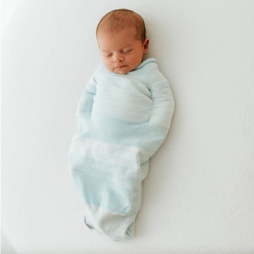 Blue Swaddle Sleep Sack - Small ( 6-12 pounds)