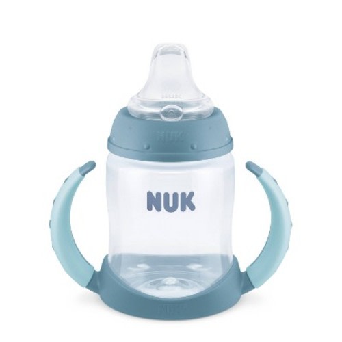 NUK 5 fl oz Plastic Tritan Learner Straw Cup - Blue
