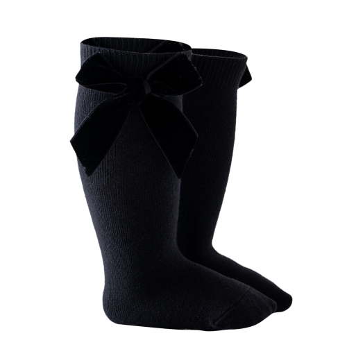 TBWNWG Baby Socks 0-6 Months Solid Knee-High Socks Stockings Mid-Calf Length Princess Sock,Sizes 3-18 Months