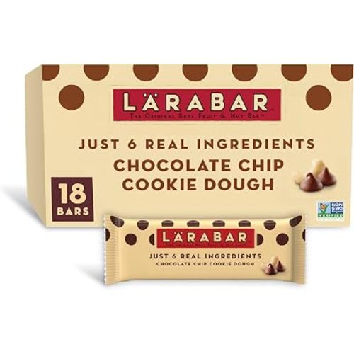 Larabar Chocolate Chip Cookie Dough, Fruit & Nut Bars, 18 ct, 28.8 oz