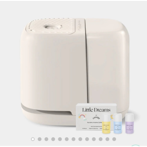 In color “CREAM” Humidifier Canopy | Best Humidifier with UV sanitizer for Babies - Aroma Diffuser