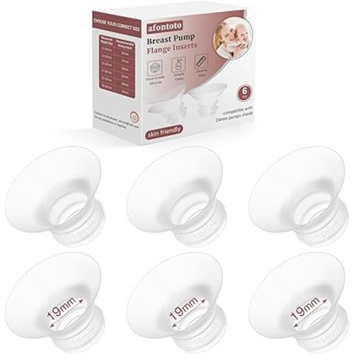 10PCS Breast Pump Parts, 6Pack Silicone Duckbill Valve & 4Pack Silicone Diaphragm Compatible with Momcozy M5 Wearable Breastpump, M5 Breast Pumps Replacement Accessories Breastfeeding Essentials Kit