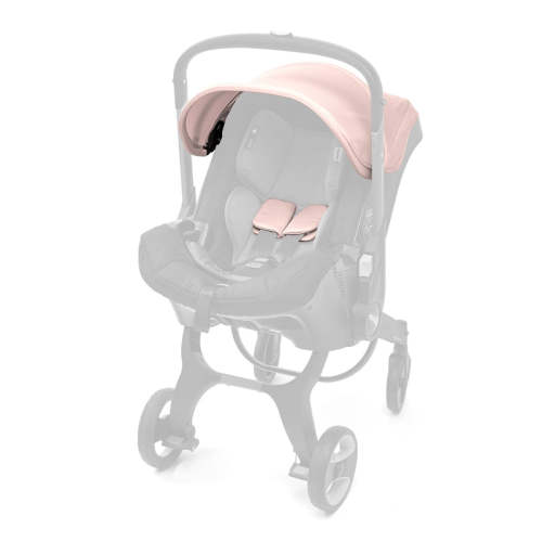 Doona Canopy and Shoulder Pads - Blush Pink