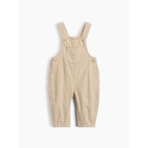 Baby Corduroy Bear Pocket Overalls